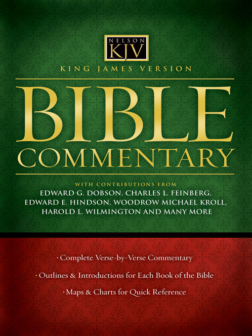 Title details for King James Version Bible Commentary by Ed Hindson - Wait list